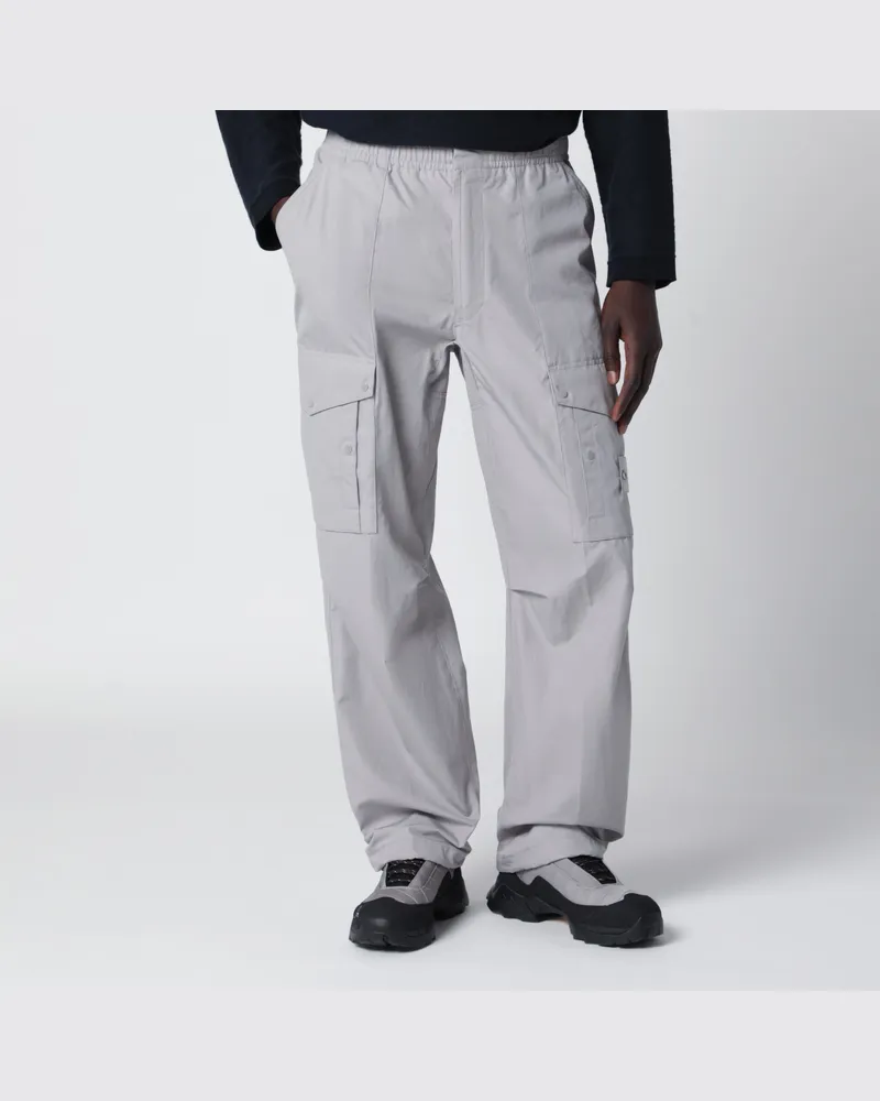 Stone Island Cargohose aus staubgrauer Baumwolle Grey