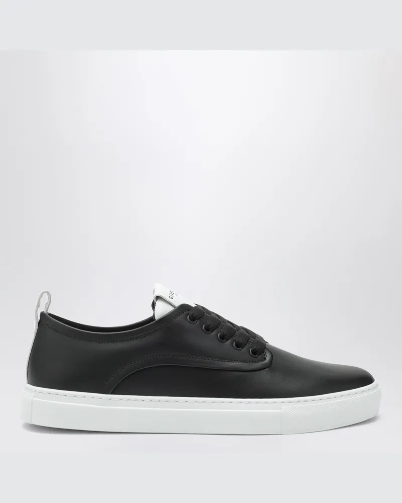 Givenchy New City Sneakers aus schwarzem Leder Black