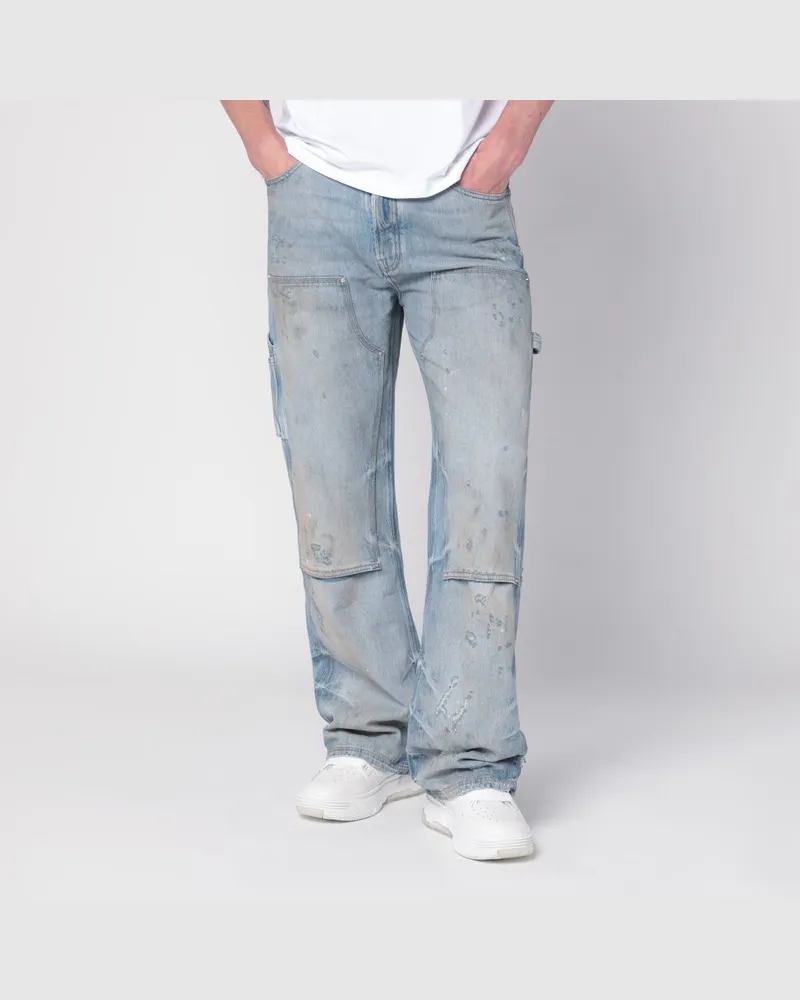 Amiri Carpenter-Jeans hellblau verwaschen Blau