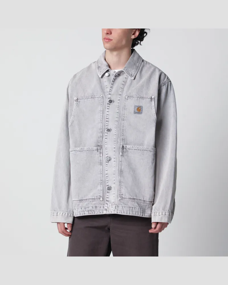 Carhartt WIP OG Double Front Jacke Shale/Chalk wash Grey