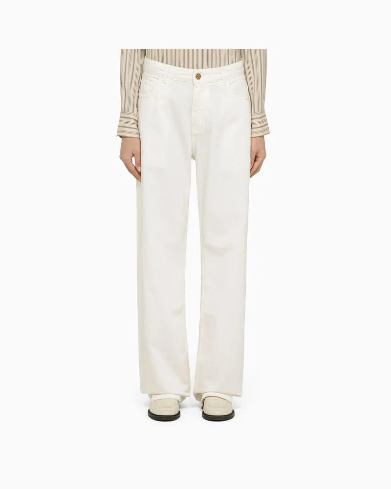 Etro Weiße Baggy Jeans aus Denim Weiß