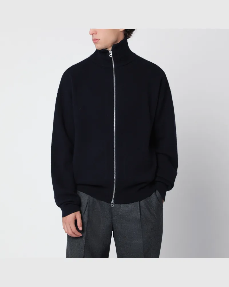 extreme cashmere Navy N°319 Xtra Out cardigan in cashmere Blue