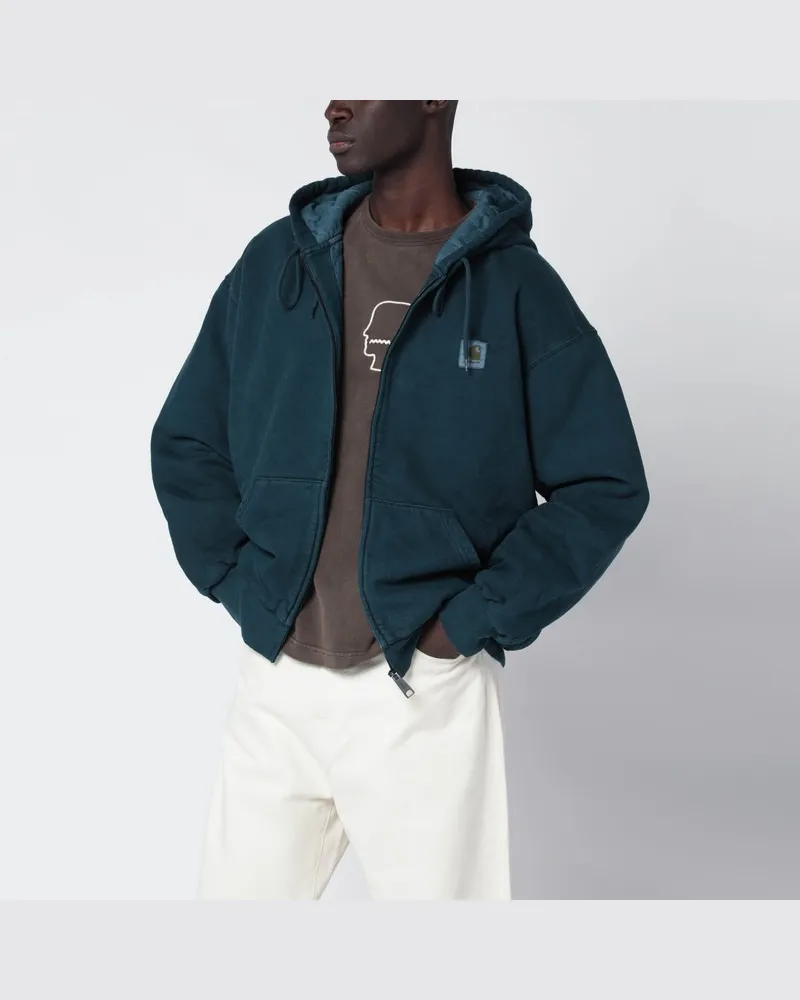 Carhartt WIP Hooded Vista Jacket Deep Lagoon Grün