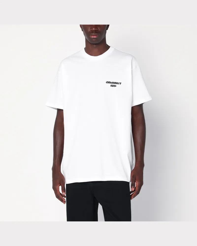 Carhartt WIP S/S Wiptopia Weißes T-Shirt White