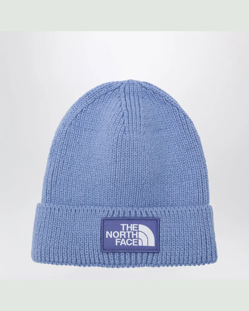 The North Face Indigoblaue Mütze mit Logo-Patch Light