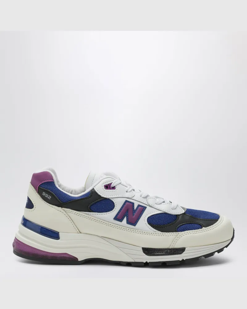 New Balance Made in USA 992 Sneaker Weiß/Blau Multicolor