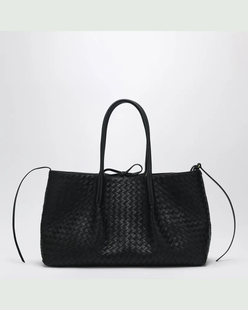 Bottega Veneta Große Pinacoteca Tasche schwarz/Fondant Black