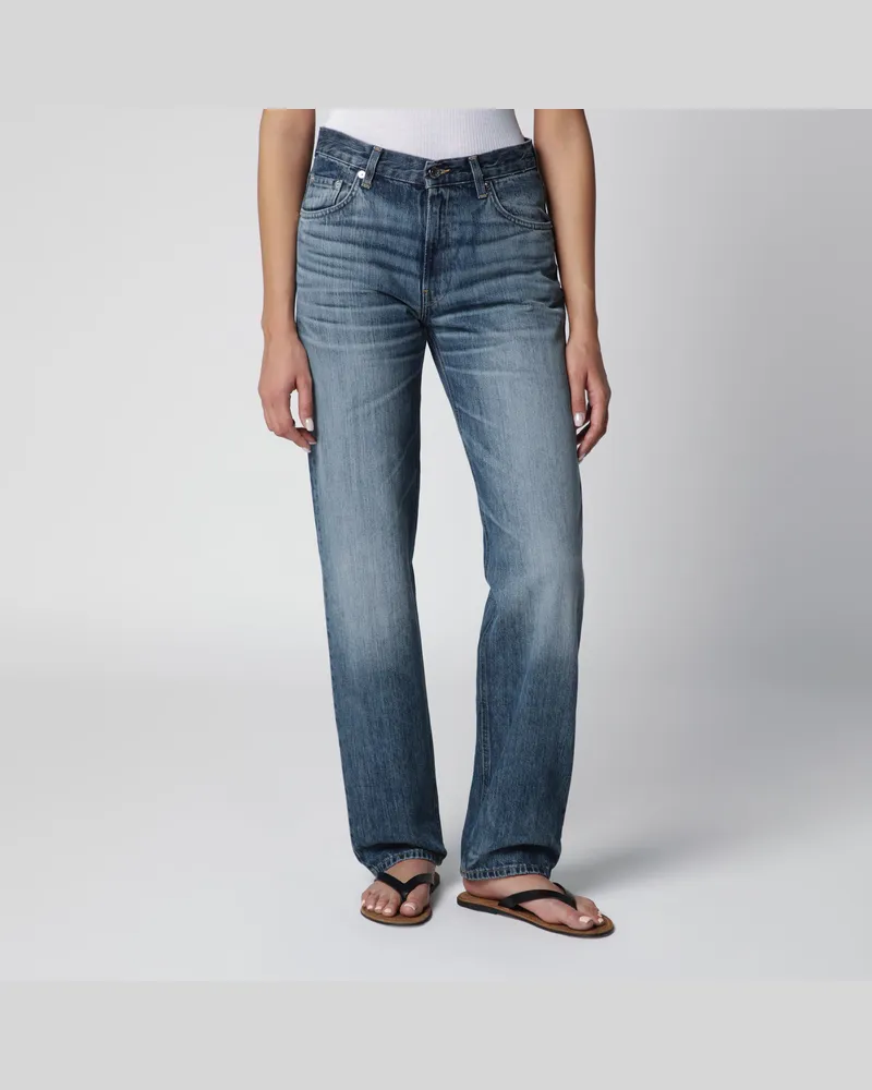 Haikure Jeans mit verwaschenem Blue Ryder Effekt Blue