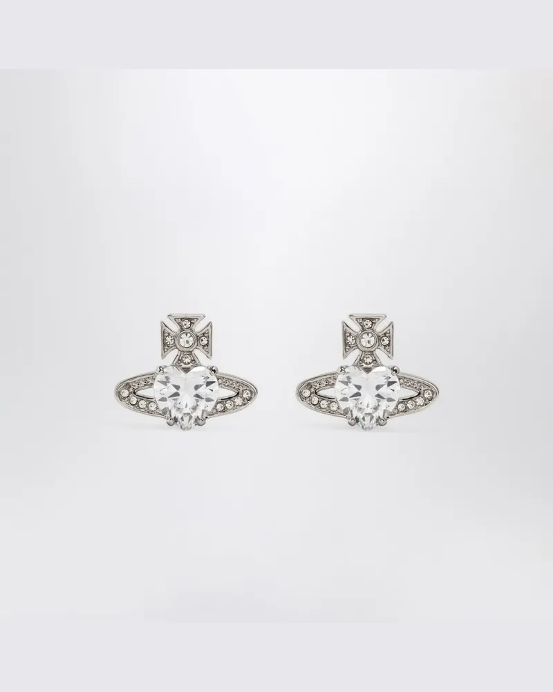 Vivienne Westwood Ariella-Ohrringe in Silber Metallisch