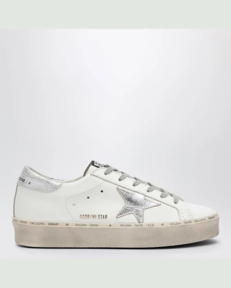 Golden Goose Sneakers Hi Star weiß/silbern White