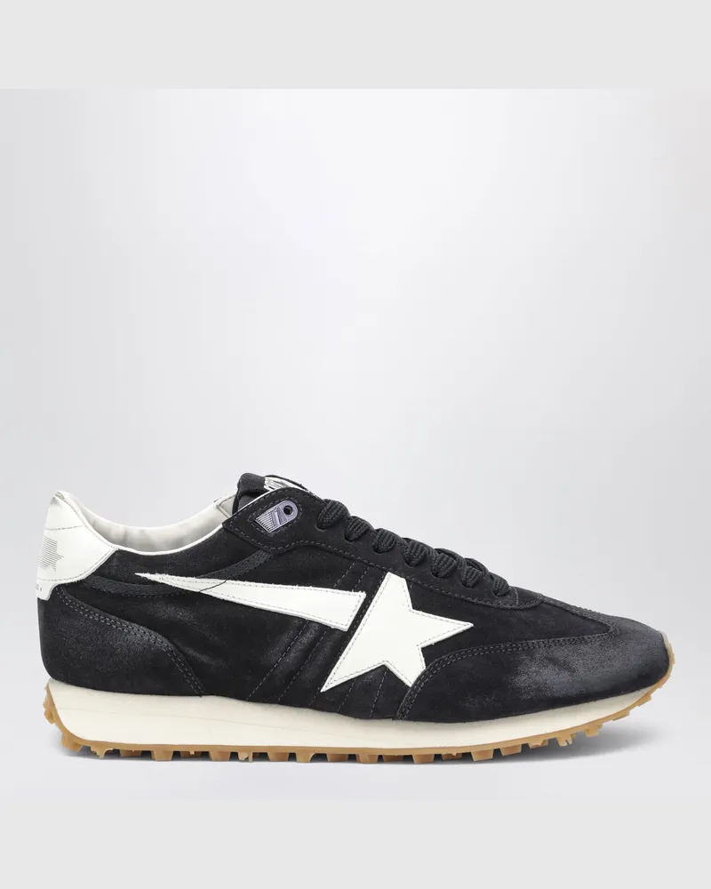 Golden Goose Marathon Sneakers in Navyblau / Milkweiß Blue