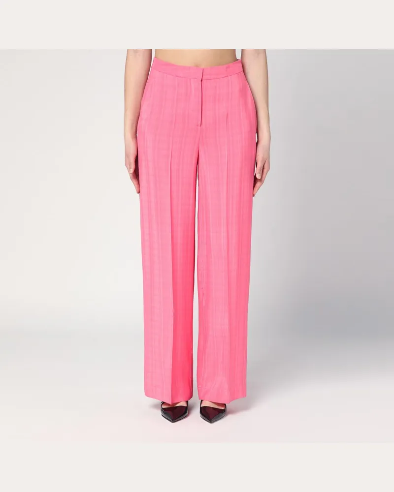 Semicouture Rosa Hose Marlee aus Viskose Rosa
