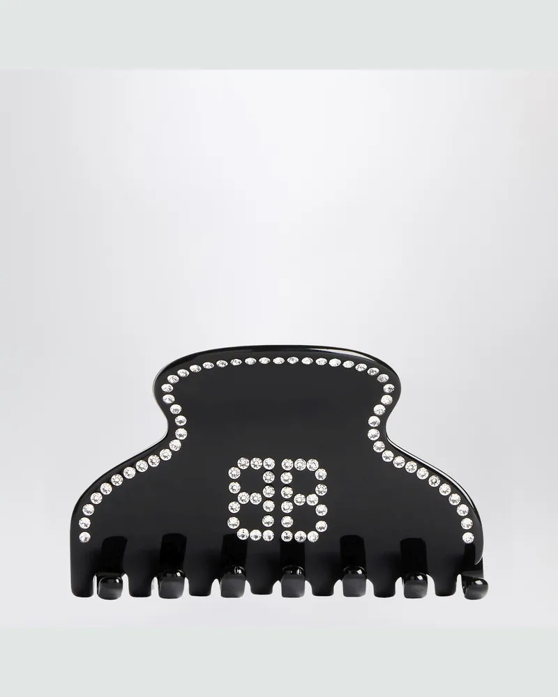 Balenciaga Holli BB Haarspange schwarz Black