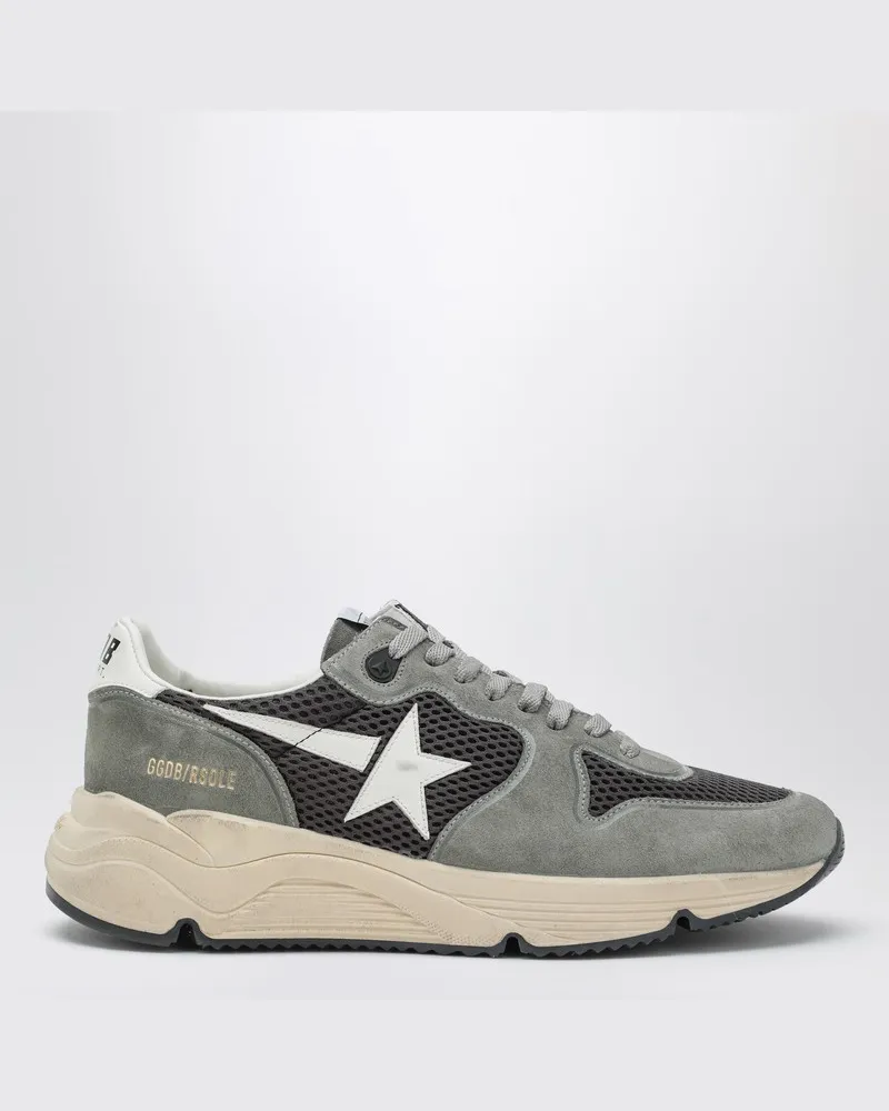 Golden Goose Sneaker Running grau/weiß Grün