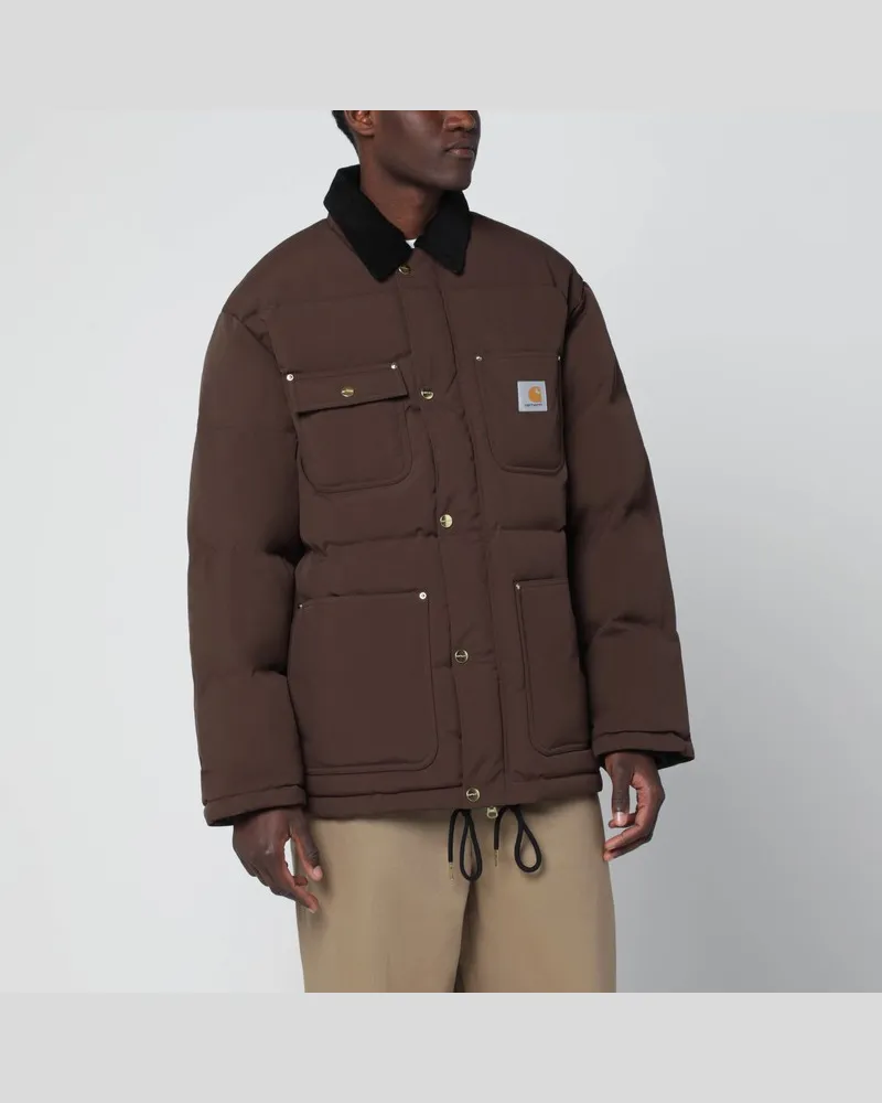 Carhartt WIP Rayler Jacke Tabak/Schwarz Braun