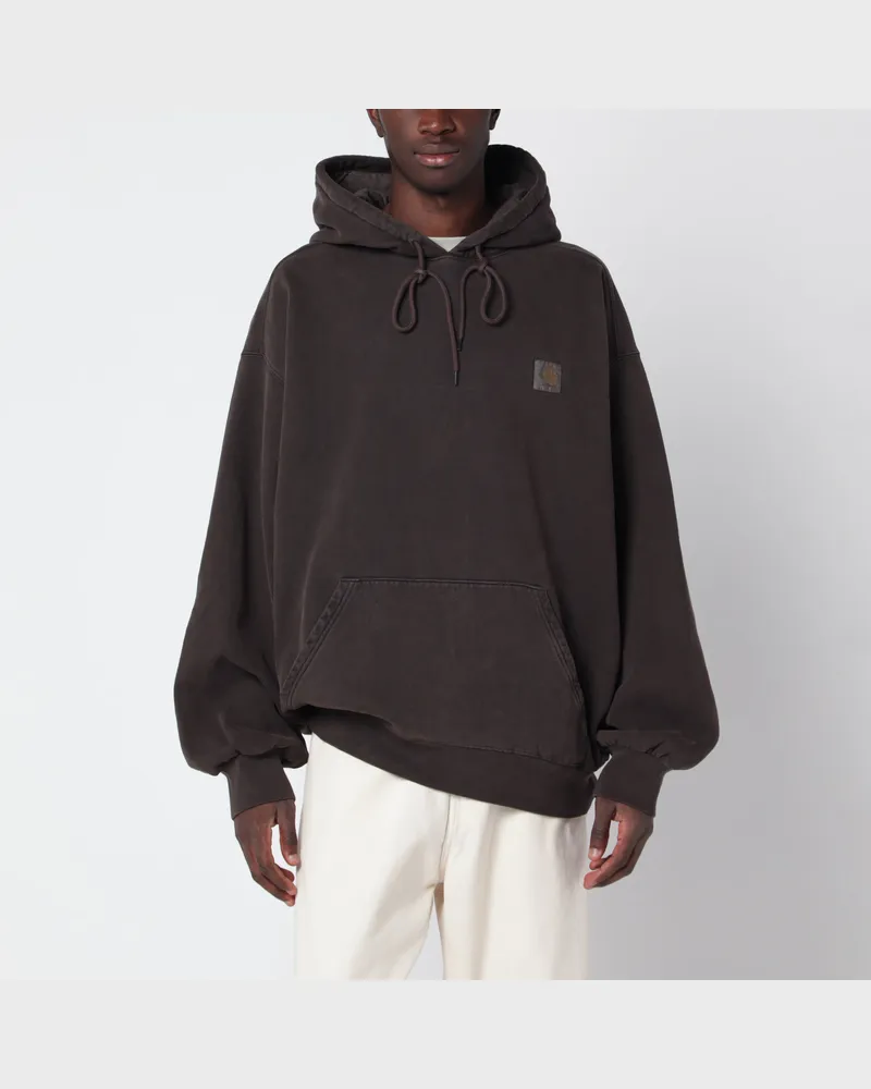 Carhartt WIP Tabakfarbenes Vista Kapuzen-Sweatshirt Brown