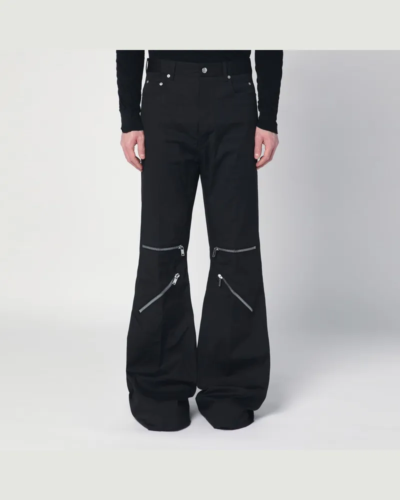 Rick Owens Bolan schwarze Cargo-Jeans Schwarz