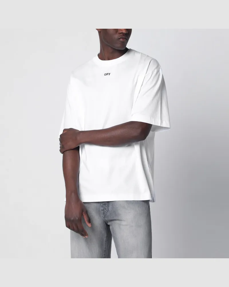 OFF-WHITE Chain Arrow Skate T-Shirt weiß White