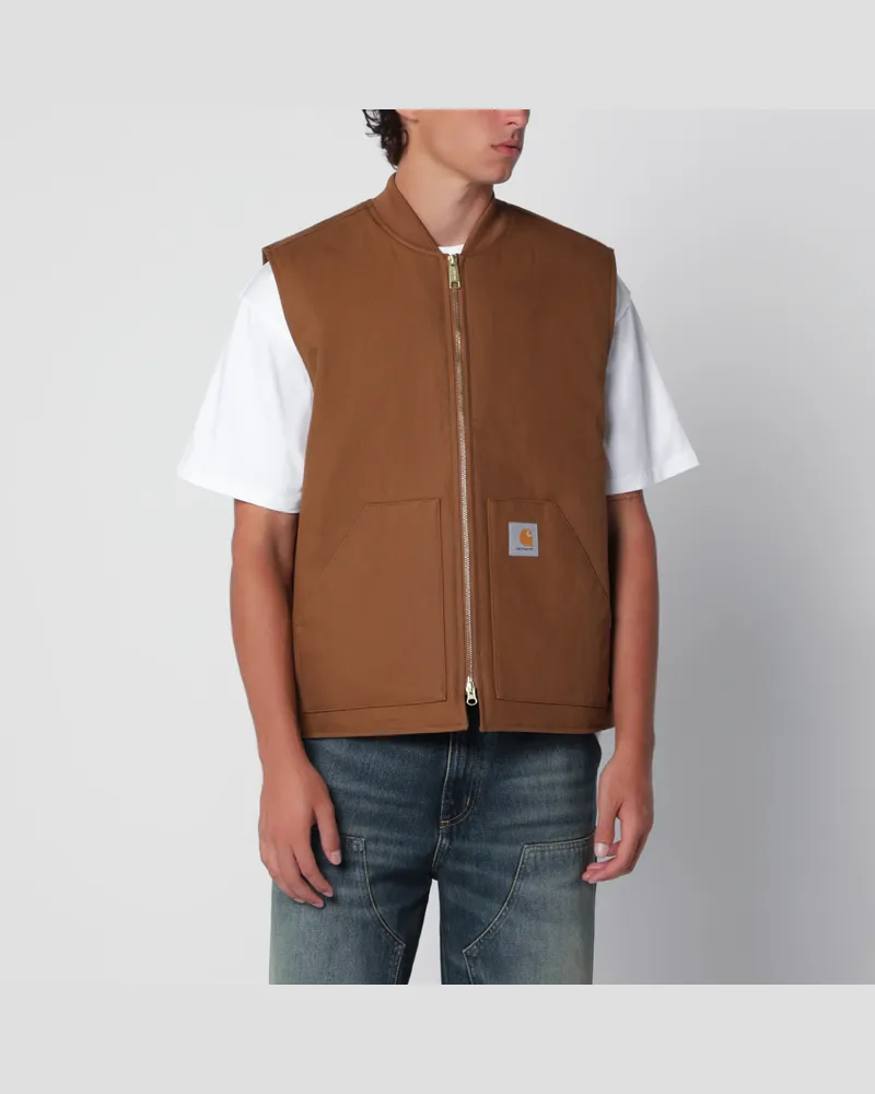 Carhartt WIP Classic Vest in Hamilton Brown Brown