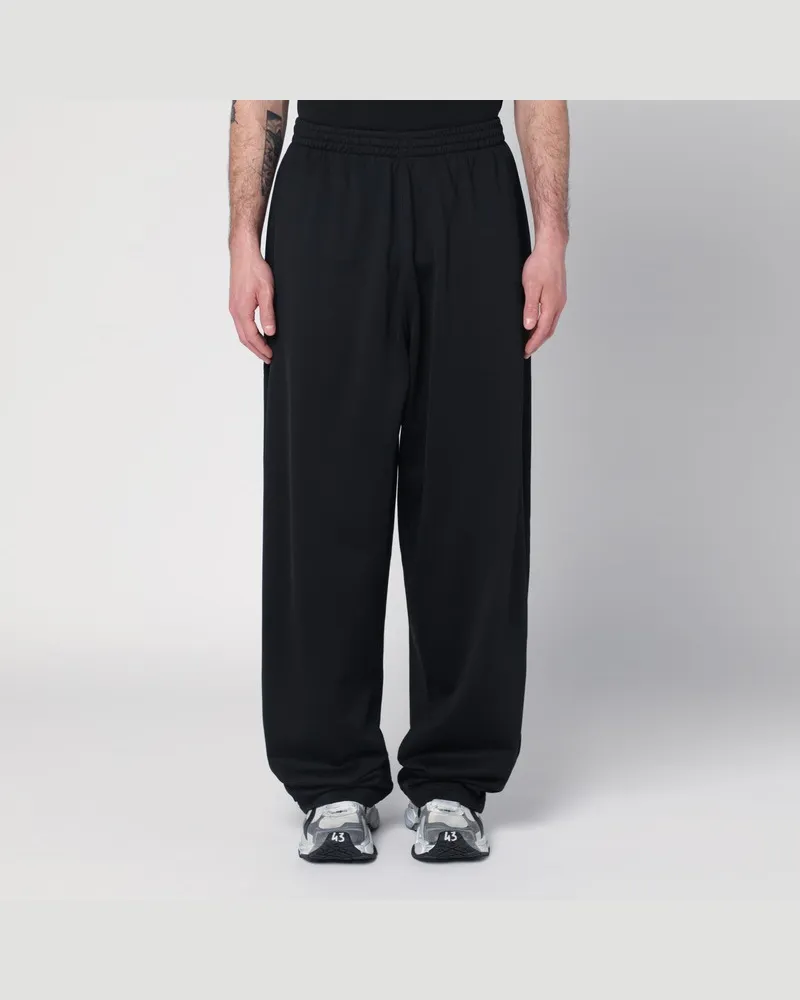 Balenciaga Schwarze Jogginghose Political Campaign Schwarz