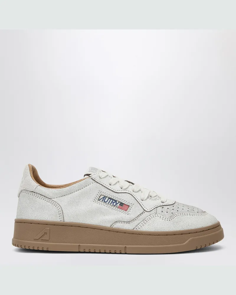 AUTRY Medalist Low Super Vintage Sneaker weiß/tabak White