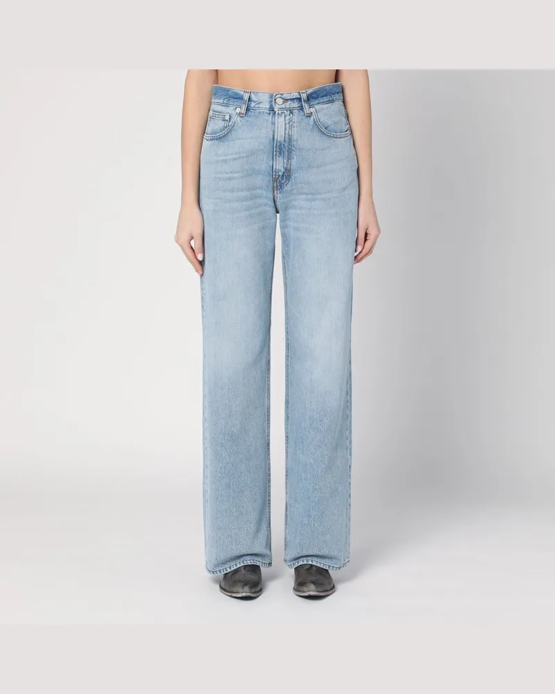 Haikure Hellblaue ausgewaschene Jeans Bethany Blau