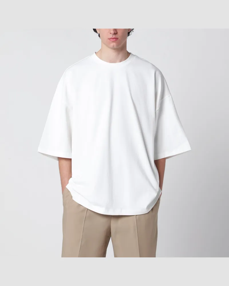 Entire Studios Weißes Boxy-T-Shirt White