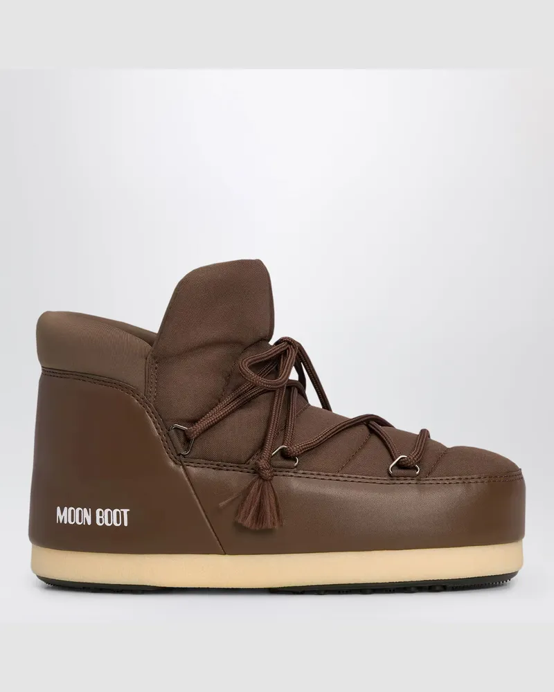 Moon Boot EVX Nylon Pumps in Cacao Brown