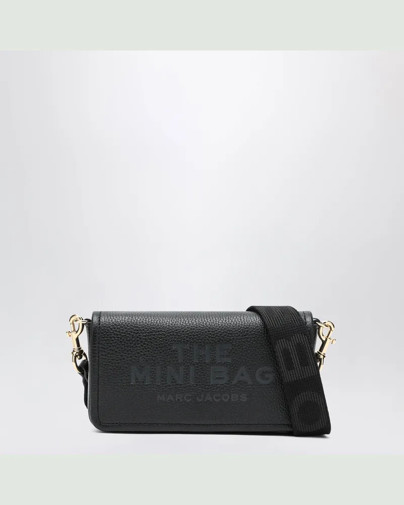 Marc Jacobs Die Mini-Tasche aus schwarzem Leder Black