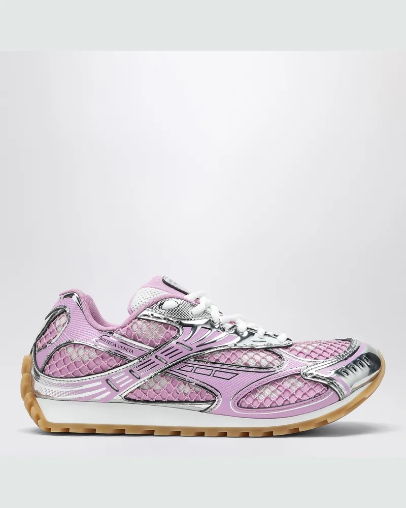 Bottega Veneta Orbit Sneakers in Rosa/Silber Purple