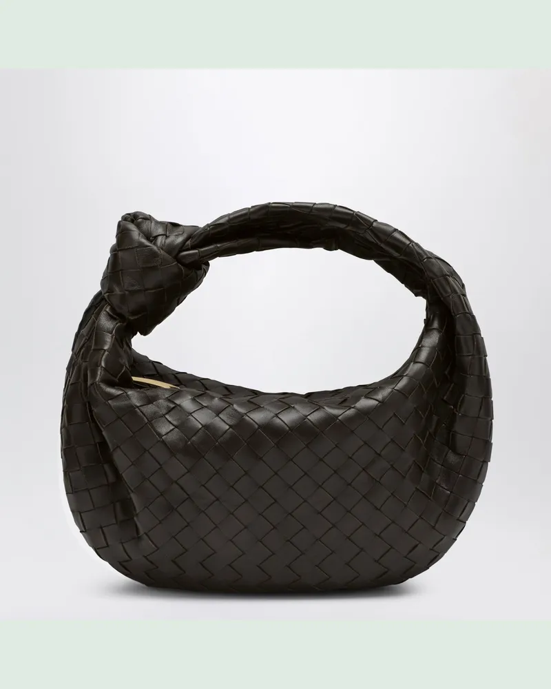 Bottega Veneta Kleine Jodie-Tasche in der Farbe Fondant Brown