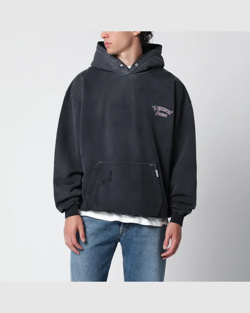 REPRESENT Forevers Hoodie in verwaschenem Schwarz Black