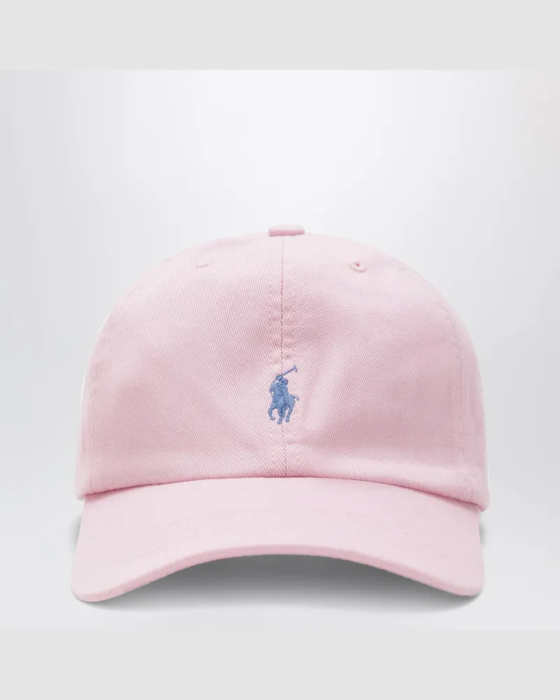 Ralph Lauren Rosa Baseballkappe aus Baumwolle Blue