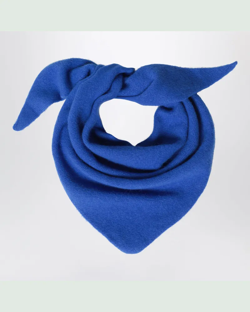 Le Bonnet Bandana aus Wolle und Caregora in Royal Azure Blue