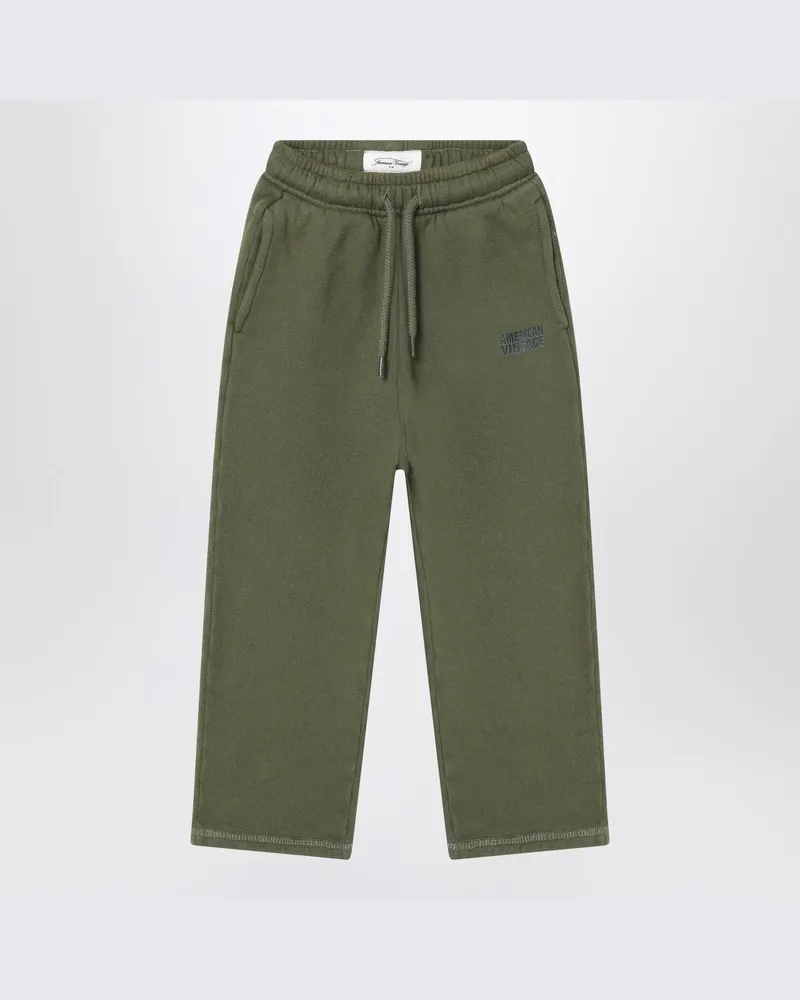 American Vintage Khakifarbene Jogginghose Izubird Grün