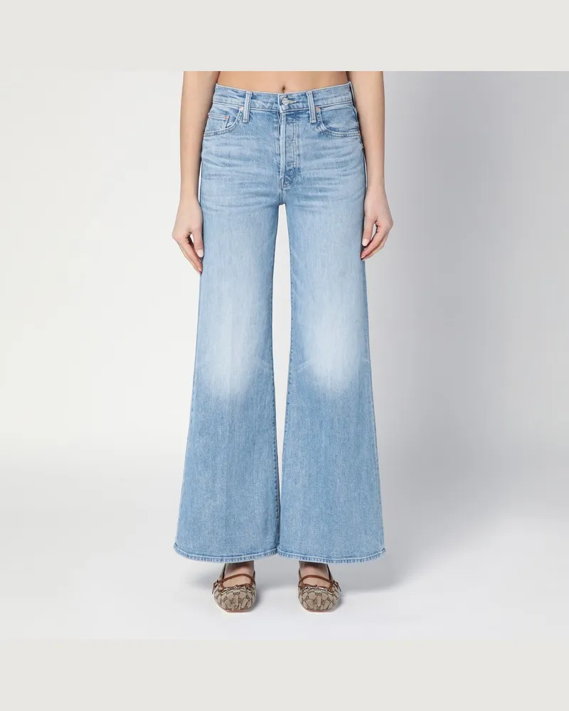 Mother Jeans The Tomcat Roller Skimp hellblau verwaschen Hellblau