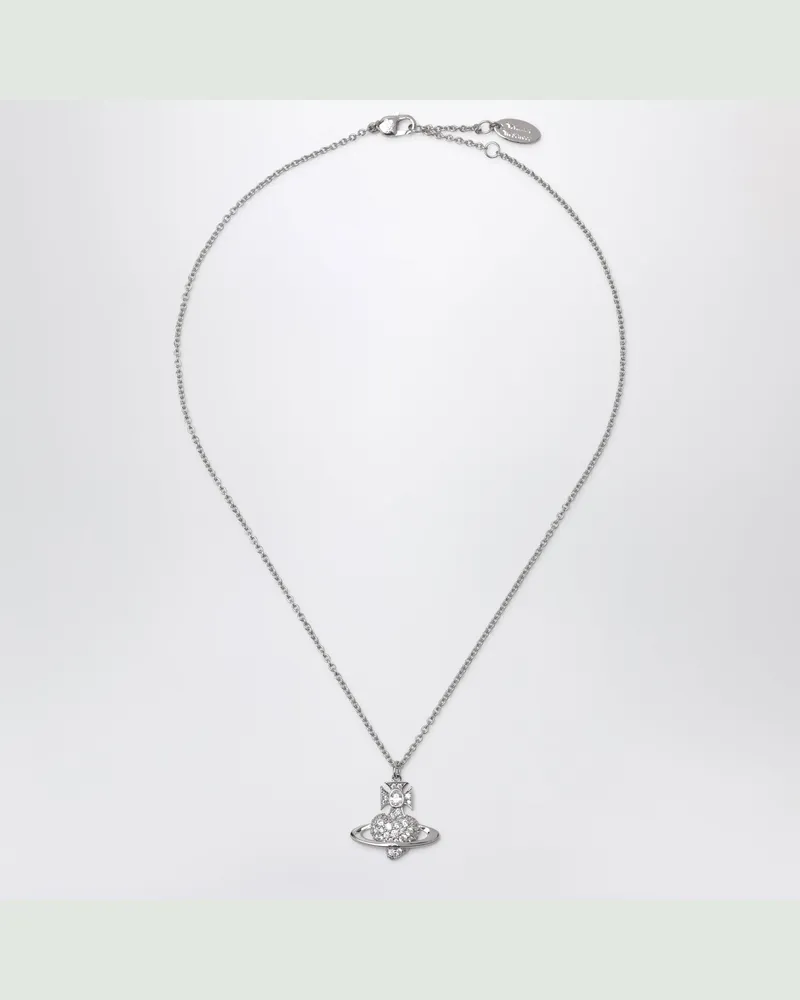 Vivienne Westwood Agnatha Valentine's pendant necklace in platinum Metal