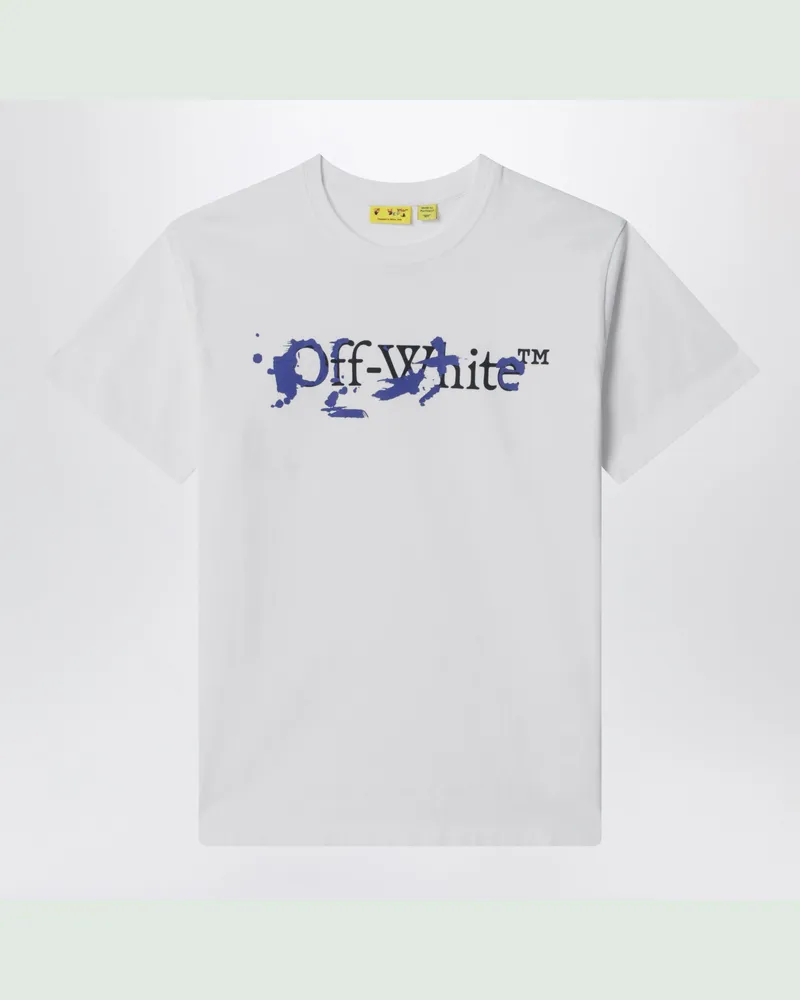 OFF-WHITE Weißes T-Shirt mit Logo-Print White