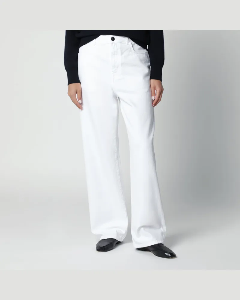 Róhe Weiße Baggy-Jeans von Bruun White