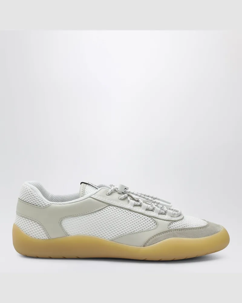 Prada Sneakers Speedrock aus Netzstoff in Talkum White