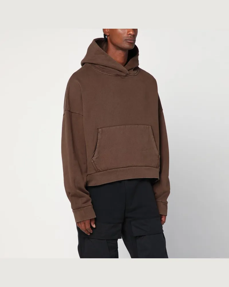 Entire Studios Braunes Sweatshirt aus Baumwolle Braun