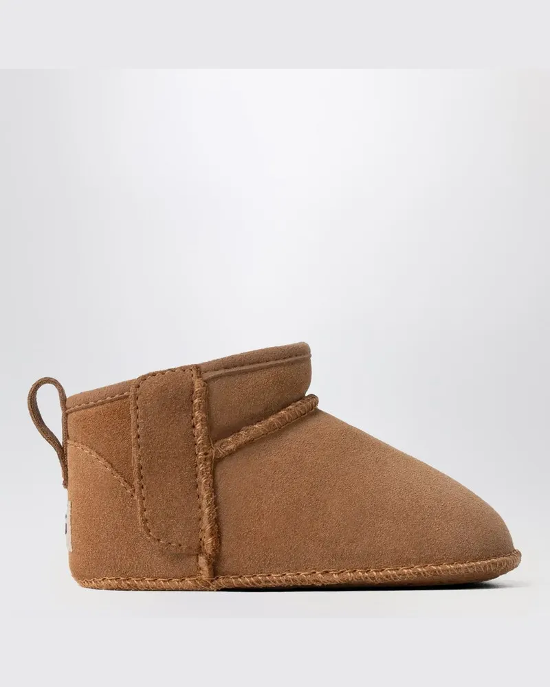 UGG Klassischer Ultra Mini-Stiefel in Kastanienbraun Beige