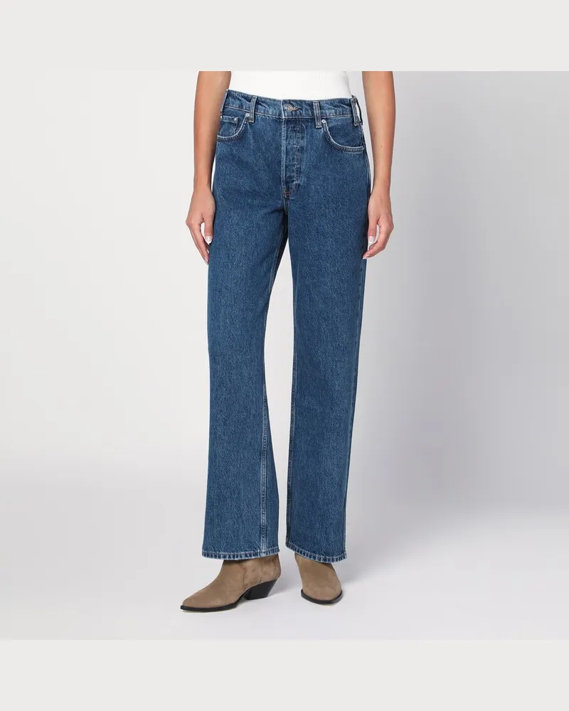 Anine Bing Roy 31 Jeans in Indigoblau Blau