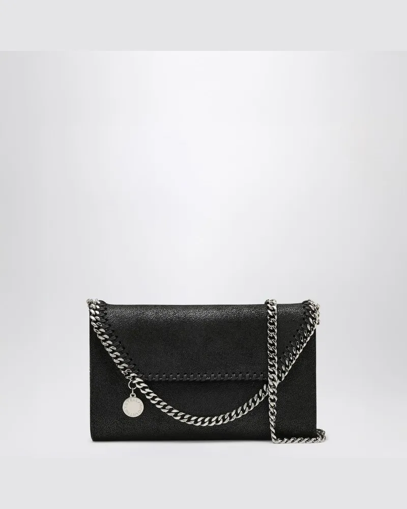 Stella McCartney Falabella Portemonnaie-Umhängetasche in Schwarz Schwarz