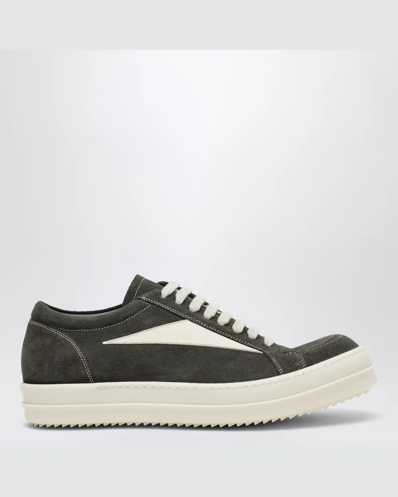 Rick Owens Vintage Sneaker in Eucalyptus/Milk Brown