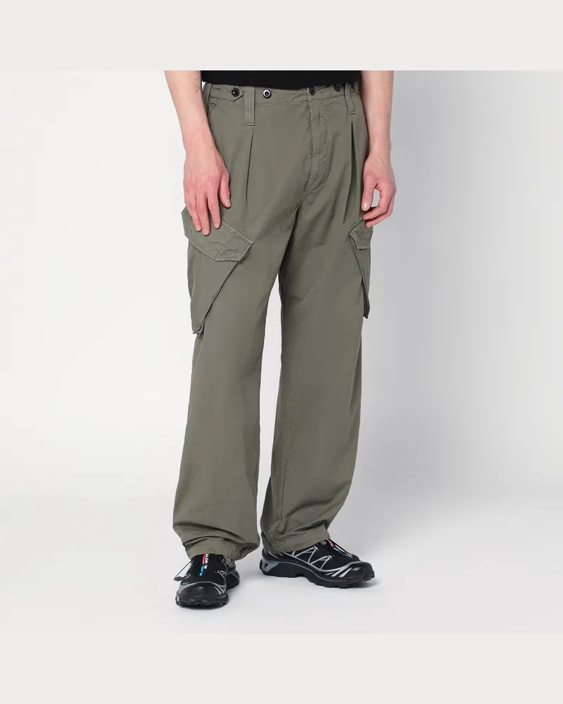 C.P. Company Militärgrüne Cargohose aus Baumwolle 