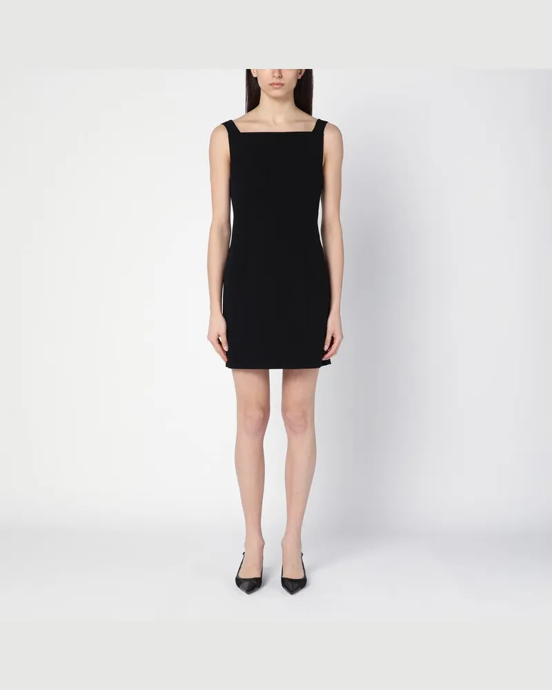 Givenchy Schwarzes Minikleid mit Rückenausschnitt Schwarz