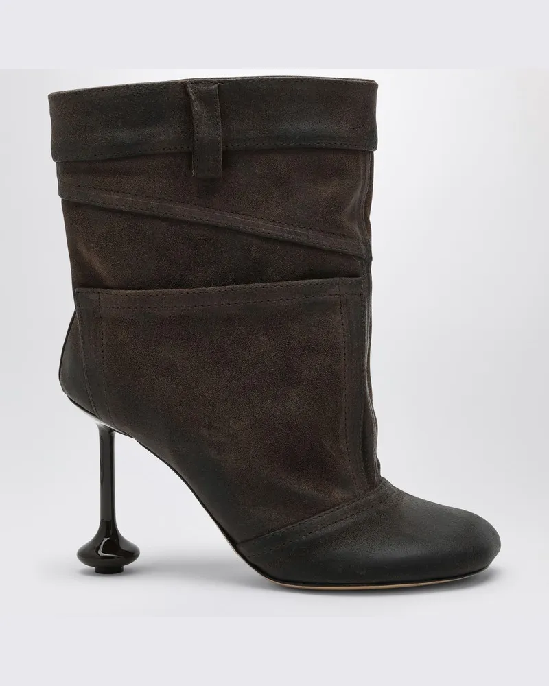 Loewe Braunes Wildleder Toy Stiefel Braun