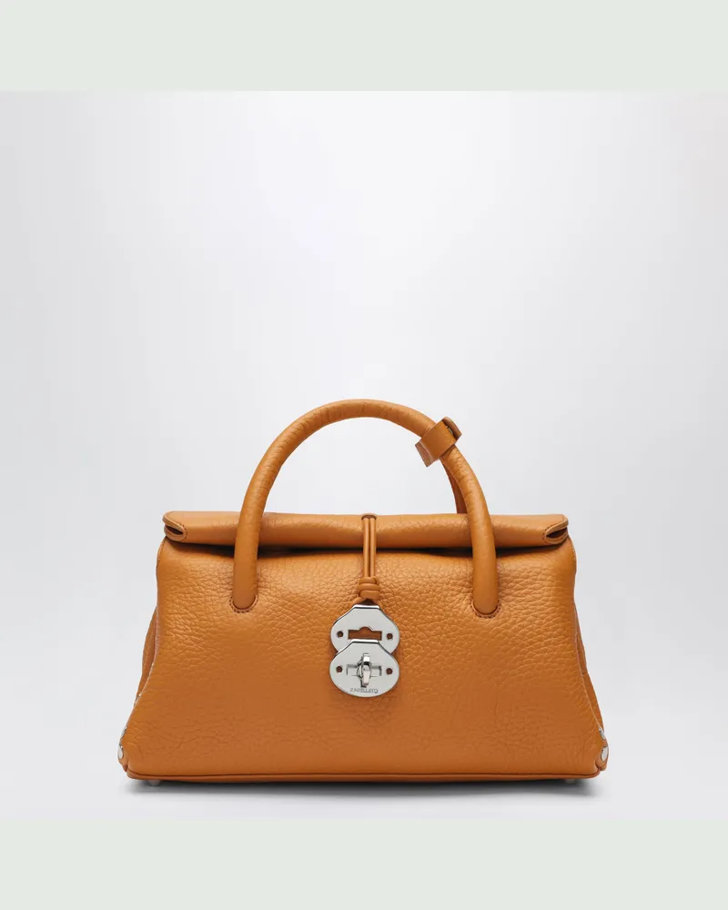 Zanellato Dotta Centauro kleine Tote-Bag in Orange Orange