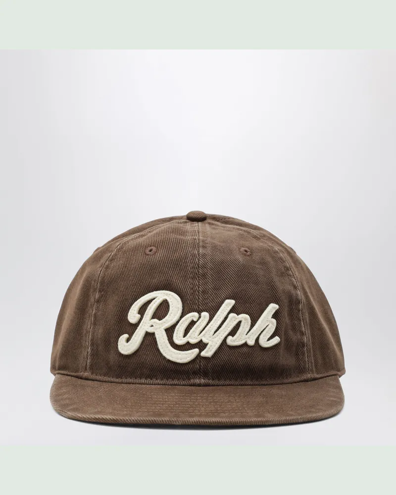 Ralph Lauren Baseballkappe in Braun mit Logo Brown